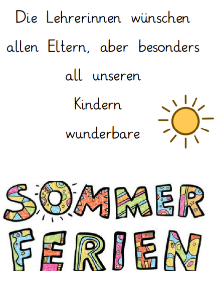 sommerferien